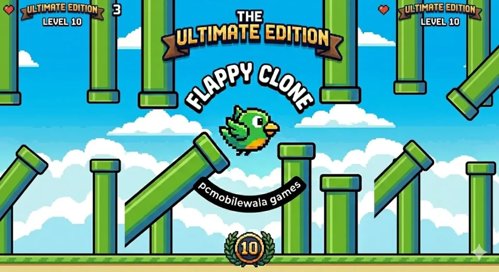 Flappy Bird Clone Game Online Unlimited Free Play